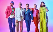 The cast of "Queer Eye" in a promo shot.