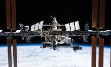 The International Space Station as viewed from the SpaceX Crew Dragon Endeavour.