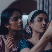 Kani Kusruti as Prabha and Divya Prabha as Anu in "All We Imagine As Light."