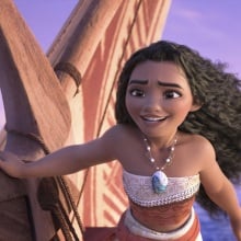 Moana in "Moana 2."