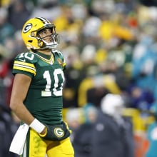 Jordan Love of the Green Bay Packers