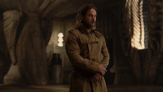 Travis Fimmel in "Dune: Prophecy."