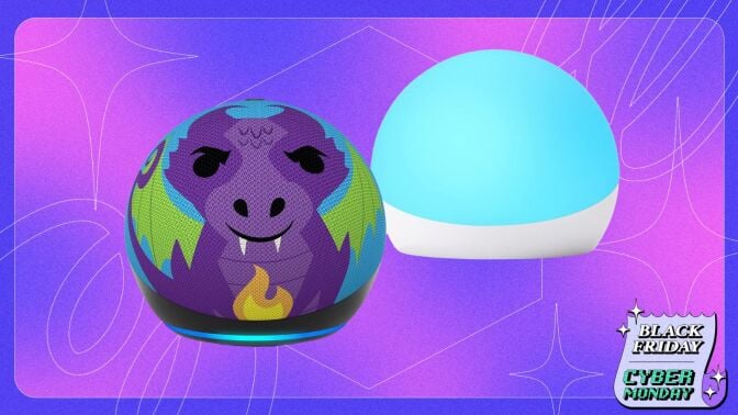 Amazon Echo Dot Kids with Echo Glow lamp