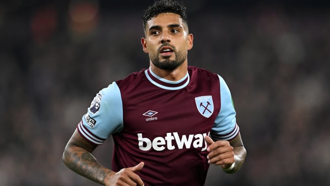 Emerson Palmieri of West Ham United during the Premier League match