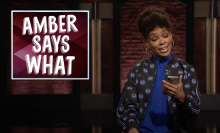 Amber Ruffin appears on "Late Night with Seth Meyers"