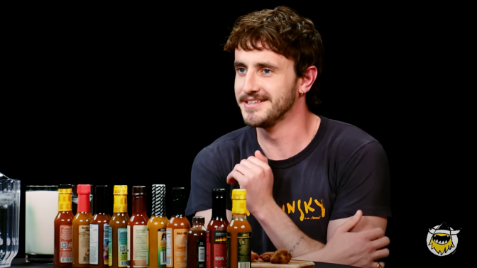 Paul Mescal on Hot Ones