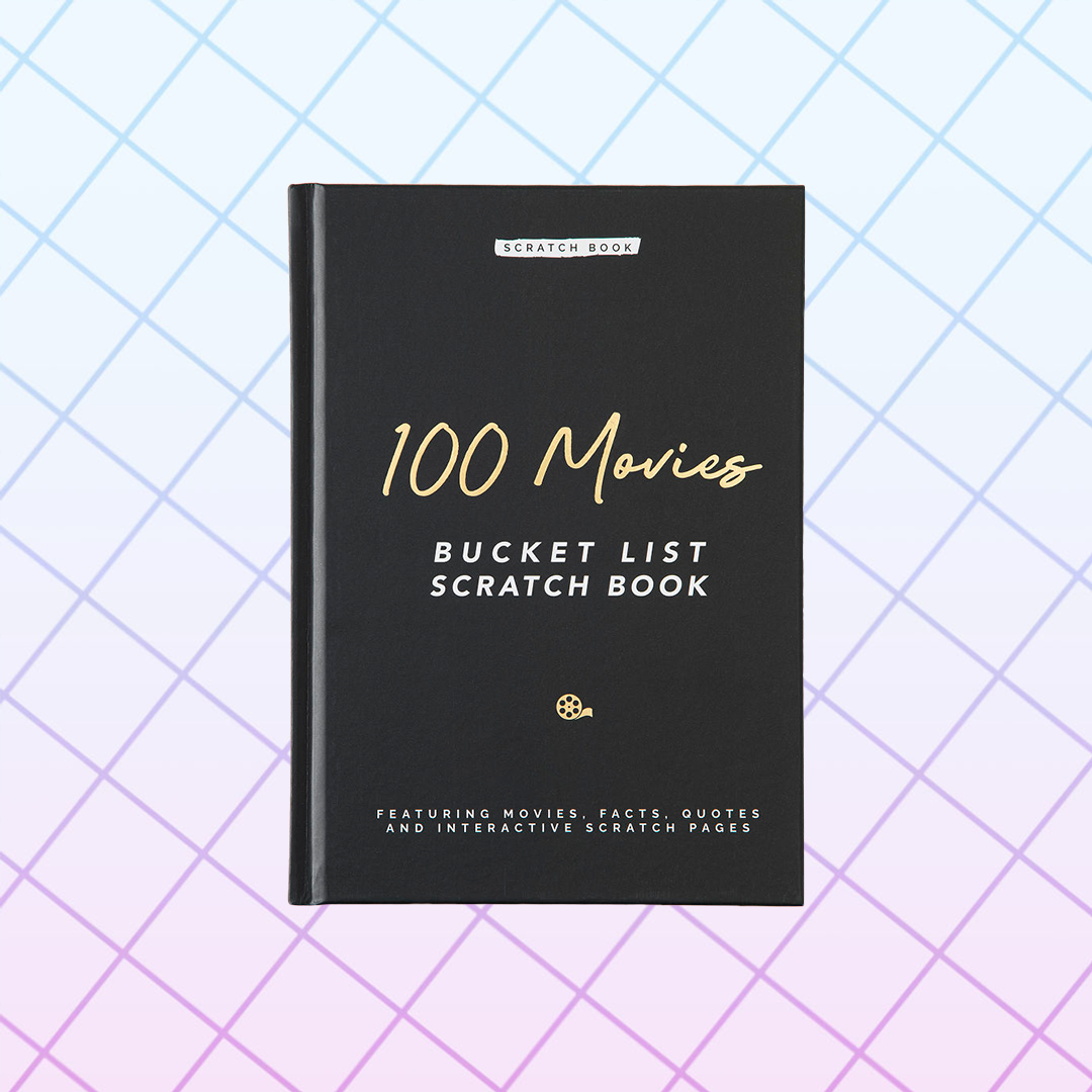 "100 Movies Scratch Off Bucket List Book"